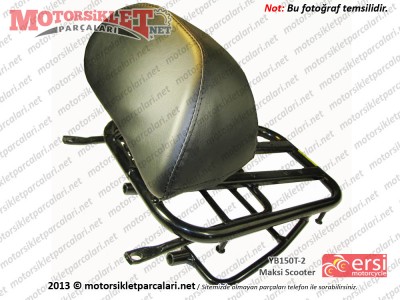 Ersi Motor Maxi Scooter YB150 T-2 Arka Bagaj Taşıyıcı ...