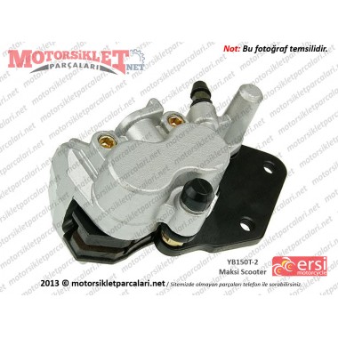 Ersi Motor Maxi Scooter YB150 T-2 Arka Fren Alt Merkez, Kaliper - Komple