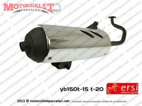 Ersi Motor YB150T-15 T-20 Egzoz Tip 1