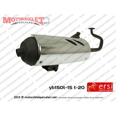 Ersi Motor YB150T-15 T-20 Egzoz Tip 1