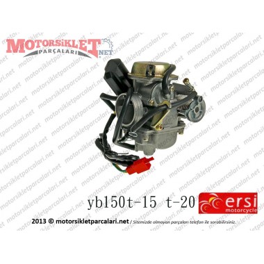 Ersi Motor YB150T-15 T-20 Karbüratör