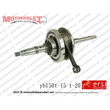 Ersi Motor YB150T-15 T-20 Krank