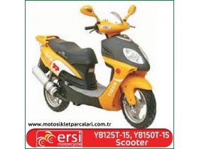 Ersi Motor YB125T-15, YB150T-15 Scooter