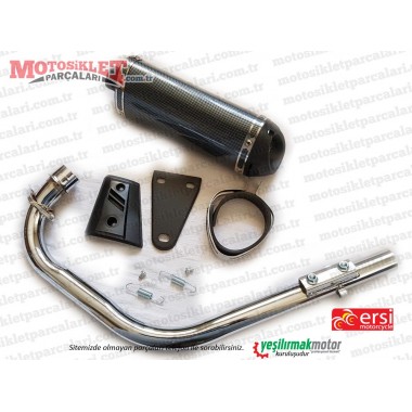 Ersi Motor ES125 Abartı Egzoz Komple