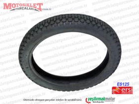 Ersi Motor ES125 Arka Dış Lastik, Şambrelli Tip (90/9018)