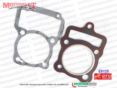 Ersi Motor ES125 Silindir Alt, Üst Conta Takımı