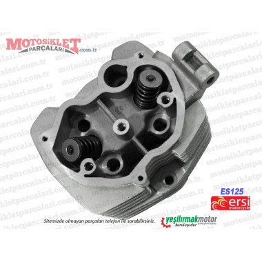 Ersi Motor ES125 Silindir Üst Kapağı Komple Dolu
