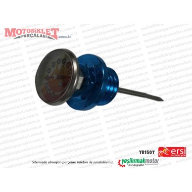 Ersi Motor YB150T-15 T-20 Termometreli Yağ Tapası, Seviye Çubuğu