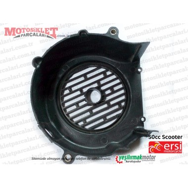 Ersimotor 50cc YB50QT-3 Scooter Motor Soğutma Fan Kapağı