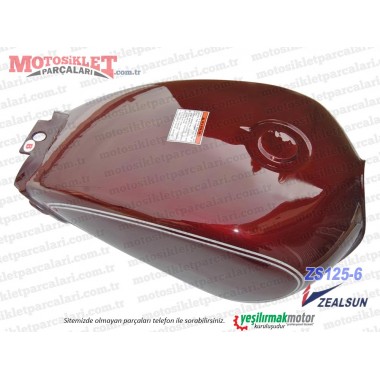 Falcon Comfort 150 Chopper Benzin Deposu - BORDO