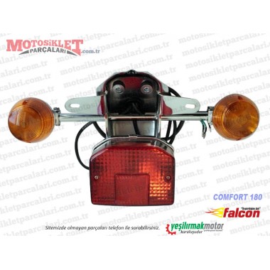 Falcon Comfort 180 Chopper Arka Stop ve Sinyal Lambası Komple