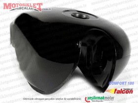 Falcon Comfort 180 Chopper Benzin Deposu - SİYAH