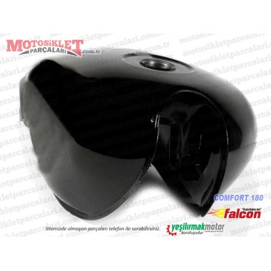 Falcon Comfort 180 Chopper Benzin Deposu - SİYAH