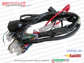 Falcon Comfort 180 Chopper Elektrik Tesisatı