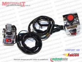 Falcon Comfort 180 Chopper Kumanda Paneli Takım