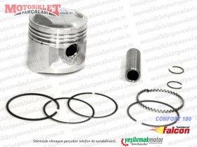 Falcon Comfort 180 Chopper Piston, Sekman Takımı - STD