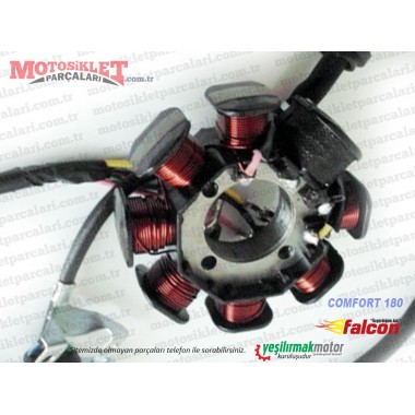 Falcon Comfort 180 Chopper Statör, Sargı