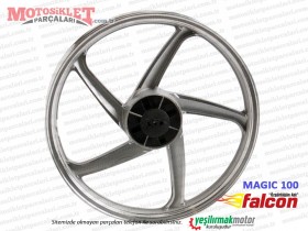 Falcon Magic 100 Cup Arka Çelik Jant