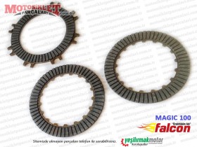 Falcon Magic 100 Cup Debriyaj Balatası Takımı