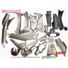 Falcon Magic 100 Cup Komple Kaporta Grenaj Seti - GRİ 