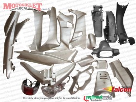 Falcon Magic 100 Cup Komple Kaporta Grenaj Seti - GRİ 
