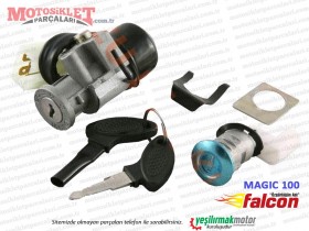 Falcon Magic 100 Cup Kontak, Kilit Seti - MUADİL