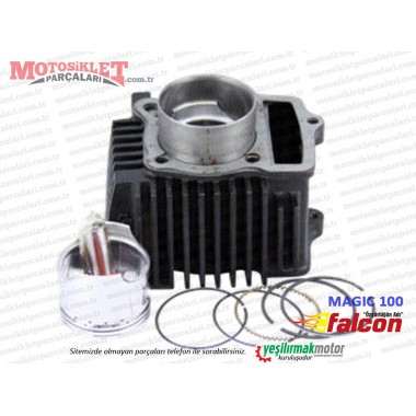 Falcon Magic 100 Cup Silindir, Piston, Sekman Seti - MUADİL