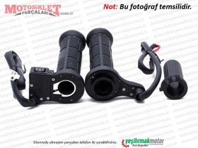 El Isıtmalı Gaz ve Elcik Kolu Seti - 2 KADEME LUX