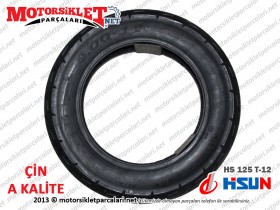 Hsun (Hisun) HS125T-12 Dış Lastik - Dubleks - A KALİTE