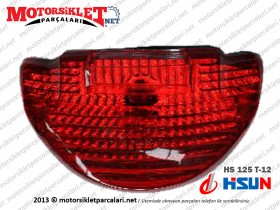 Hsun (Hisun) HS125T-12 Arka Stop Komple