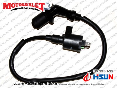 Hsun (Hisun) HS125T-12 Ateşleme Bobini ve Buji Başlığı