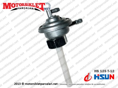 Hsun (Hisun) HS125T-12 Benzin (Yakıt) Musluğu