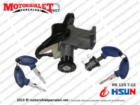 Hsun (Hisun) HS125T-12 Kilit Seti