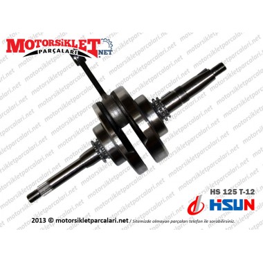 Hsun (Hisun) HS125T-12 Krank - Komple