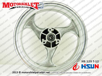 Hsun (Hisun) HS125T-12 Ön Çelik Jant