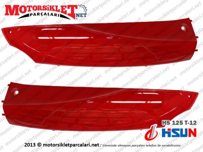 Hsun (Hisun) HS125T-12 Sağ-Sol Alt Marşbiyel Takımı - KARIŞIK RENK