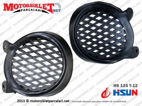 Hsun (Hisun) HS125T-12 Sele Altı Yan Rüzgar Plastiği Sağ-Sol Takım