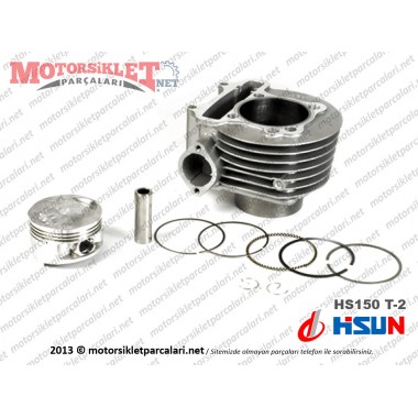 Hsun (Hisun) HS150 T-2 Silindir, Piston, Sekman Seti