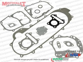 Hsun HS50QT-12 Scooter Conta Takımı