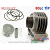 Hsun HS50QT-12 Scooter Silindir, Piston, Sekman Seti - 80CC