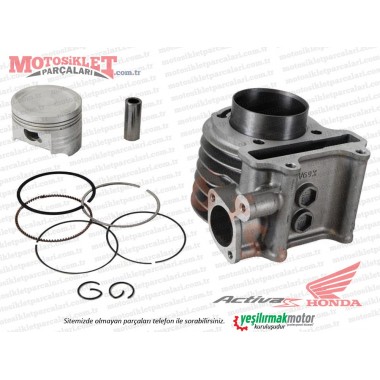 Honda Activa S 125cc Silindir, Piston ve Sekman Seti 