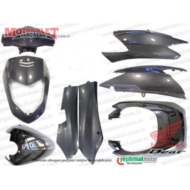 Honda Beat Komple Renkli Kaporta, Grenaj Takımı - Füme