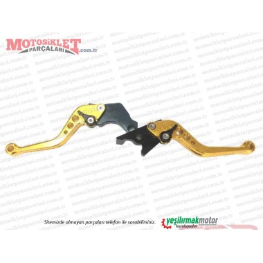 Honda CBF 150 Ayarlı Manet Seti - SARI