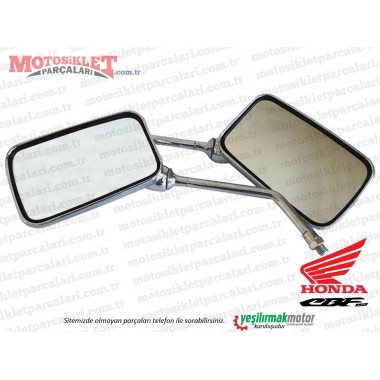 Honda CBF 150 Ayna Seti Nikelajlı