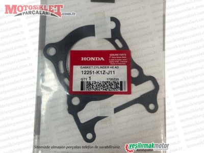 Honda PCX Silindir Üst Conta ORİJİNAL (2021-2024)