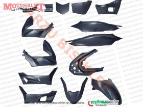 Honda PCX Kaporta Seti - GÜMÜŞ MAVİ (2021-2024)