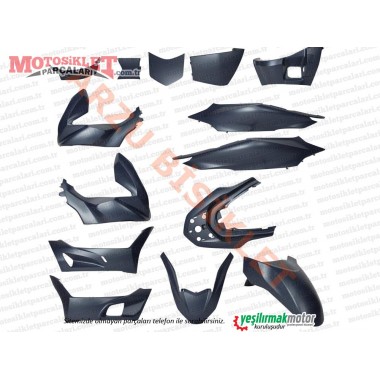 Honda PCX Kaporta Seti - GÜMÜŞ MAVİ (2021-2024)