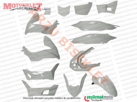 Honda PCX Kaporta Seti - NARDO GRİ (2021-2024)