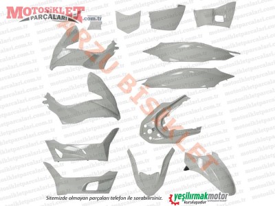 Honda PCX Kaporta Seti - NARDO GRİ (2021-2024)