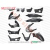 Honda PCX Kaporta Seti - SİYAH (2021-2024)